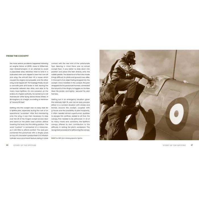 Mike Reeves Spitfire Story Of The Spitfire Book