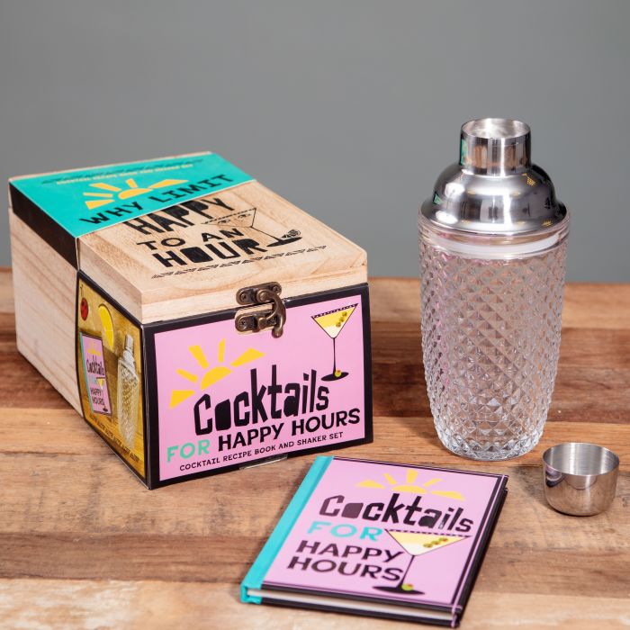 Make Sunday Fun Day with the Happy Hour Cocktail Shaker. Get
