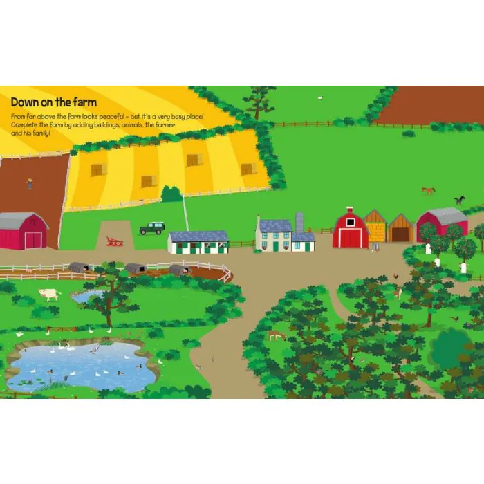 555 Sticker Fun Farm